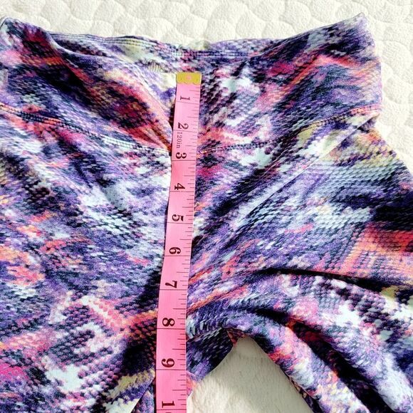 Balance Collection leggings butter soft medium colorful rainbow reptile - Picture 6 of 8